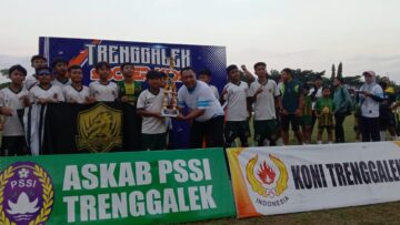SSB Kuda Laut Panggul Rajai Trenggalek Soccer Kids, Raih Double Winner