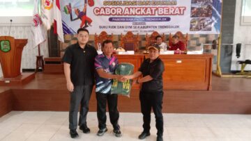 Ketua KONI Trenggalek Apresiasi Sosialisasi dan Edukasi Cabor Angkat Berat, Begini Katanya