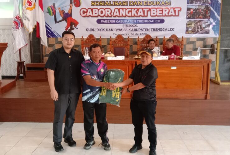 Ketua KONI Trenggalek Apresiasi Sosialisasi dan Edukasi Cabor Angkat Berat, Begini Katanya