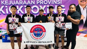 Atlet Kickboxing Trenggalek Sabet Empat Medali di Kejurprov